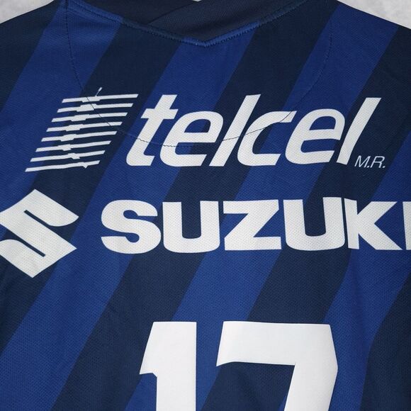 Nike Pumas UNAM Jersey Mens Small Blue 2020/21 Away Football Soccer Dri Fit - Picture 10 of 16